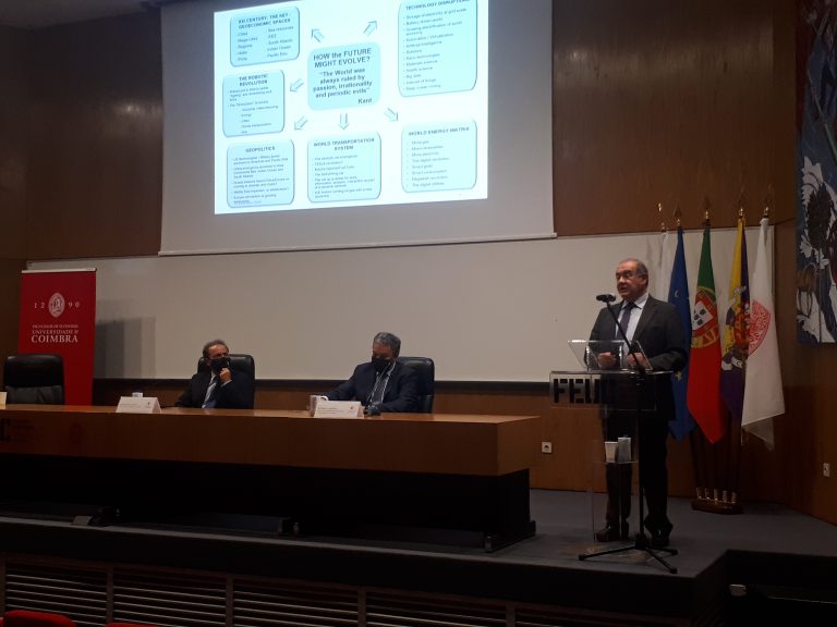 Rádio Regional do Centro: António Costa Silva alertou na FEUC para a dependência energética de Portugal