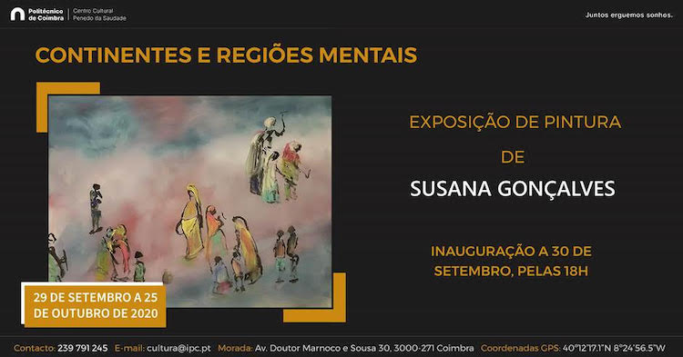Rádio Regional do Centro: Susana Gonçalves expõe pinturas no Centro Cultural do Politécnico de Coimbra