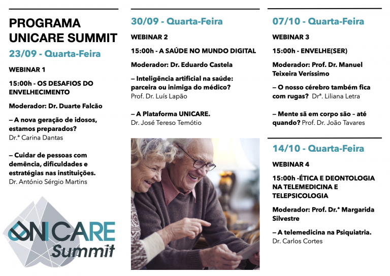 Rádio Regional do Centro: UNICare Summit dinamiza webinars sobre utilização de tecnologias na saúde