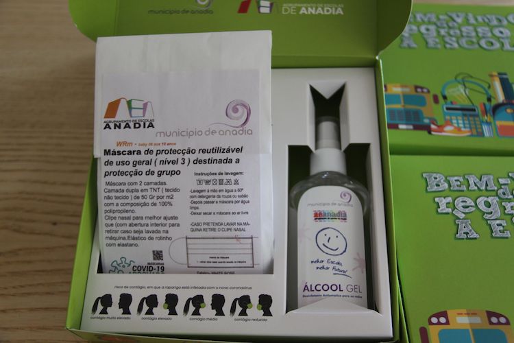 Rádio Regional do Centro: Anadia distribui kit’s de protecção individual a alunos