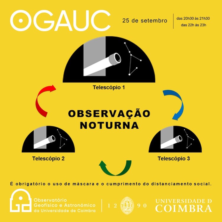 Rádio Regional do Centro: Observatório Geofísico e Astronómico da UC promove observação nocturna