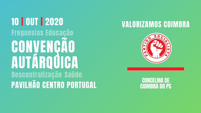 Rádio Regional do Centro: PS de Coimbra reúne-se em convenção para preparar eleições autárquicas
