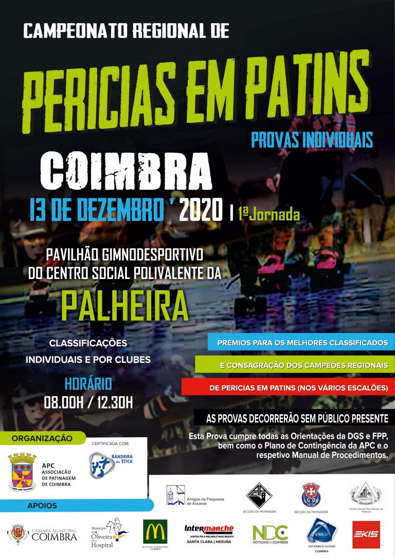 Rádio Regional do Centro: Coimbra recebe 1ª Jornada do Novo Campeonato Regional de Perícias em Patins