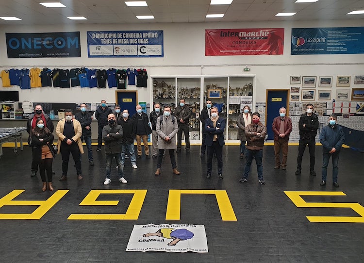 Rádio Regional do Centro: Novos corpos sociais da Associação de Ténis de Mesa de Coimbra tomam posse