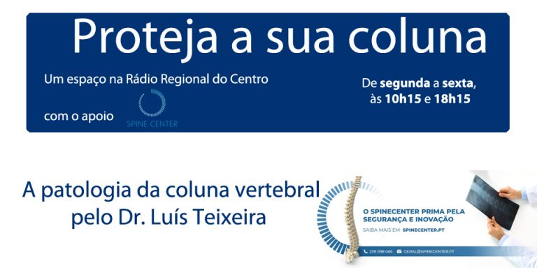 Rádio Regional do Centro: Proteja a sua coluna com o apoio Spine Center