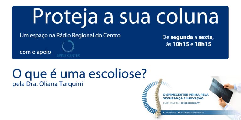 Rádio Regional do Centro: Proteja a sua coluna com o apoio Spine Center