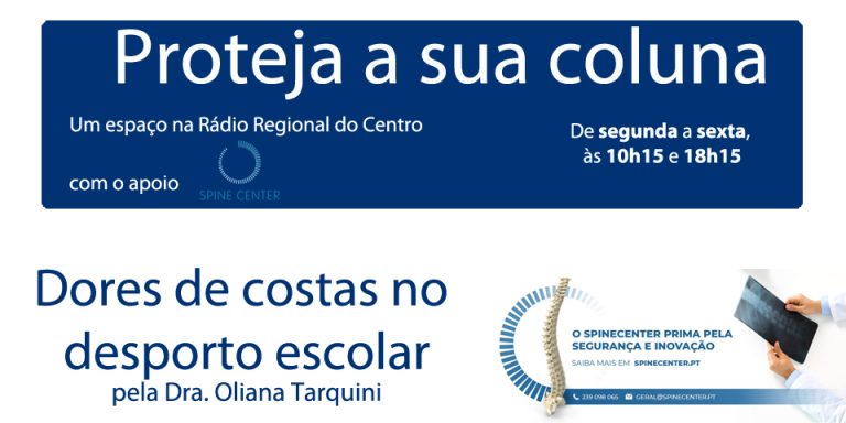Rádio Regional do Centro: Proteja a sua coluna com o apoio Spine Center