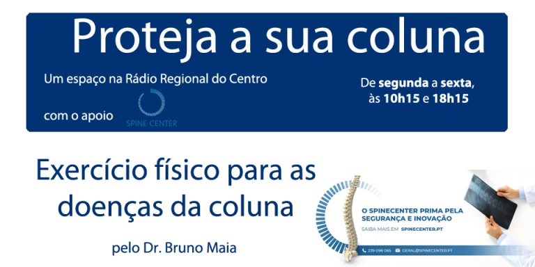 Rádio Regional do Centro: Proteja a sua coluna com o apoio Spine Center