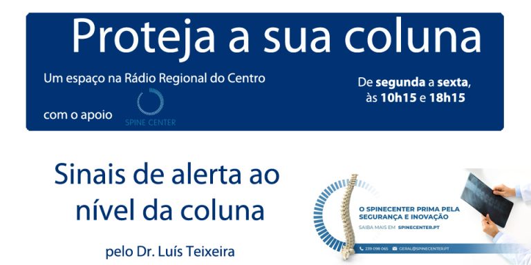 Rádio Regional do Centro: Proteja a sua coluna com o apoio Spine Center