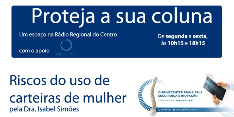 Rádio Regional do Centro: Proteja a sua coluna com o apoio Spine Center