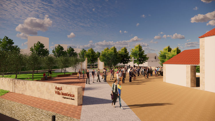 Rádio Regional do Centro: Cantanhede: Começou qualificação urbanística da envolvente à capela de S. Bento