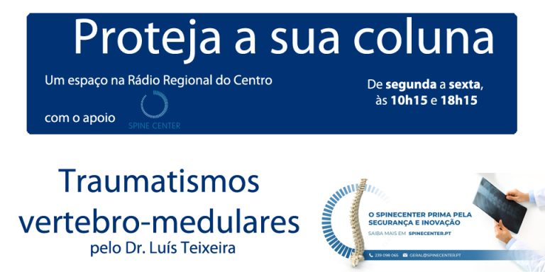 Rádio Regional do Centro: Proteja a sua coluna com o apoio Spine Center