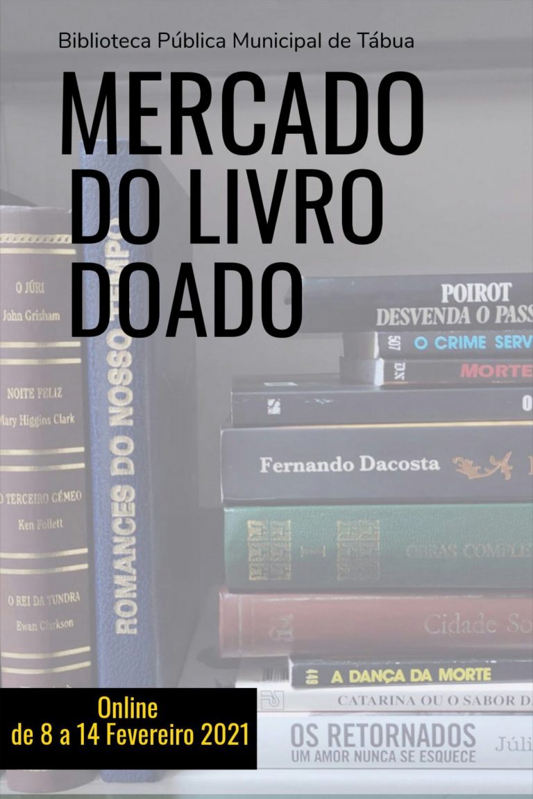 Rádio Regional do Centro: Biblioteca João Brandão em Tábua promove Mercado do Livro Doado