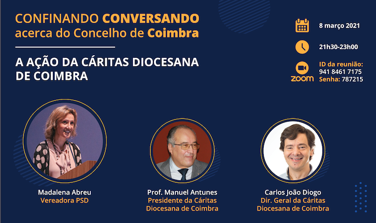 Rádio Regional do Centro: “Confinando Conversando” debate acção da Cáritas Diocesana de Coimbra