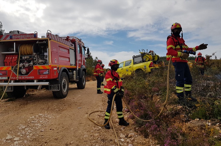 Rádio Regional do Centro: Poiares: Serra do Bidoeiro foi alvo de acção de fogo controlado