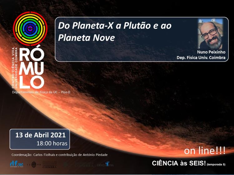 Rádio Regional do Centro: Rómulo divulga sessão sobre novas teorias de um outro planeta no Sistema Solar