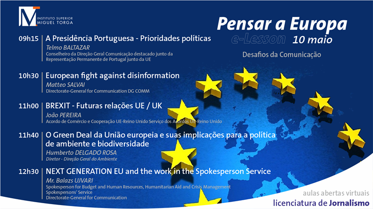 Rádio Regional do Centro: ISMT realiza webinar sobre “Pensar a Europa”