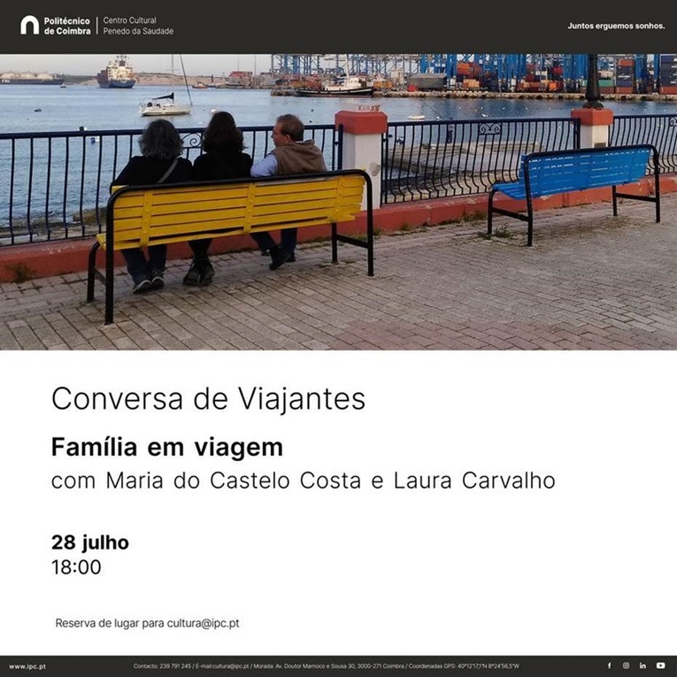 Rádio Regional do Centro: “Conversa de Viajantes” no Centro Cultural do Politécnico de Coimbra