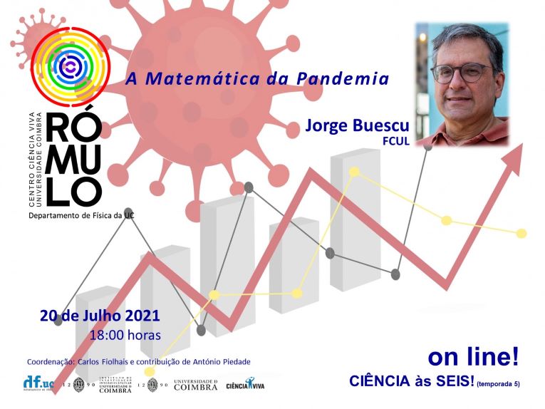 Rádio Regional do Centro: CIÊNCIA ÀS SEIS! no RÓMULO: A Matemática da Pandemia
