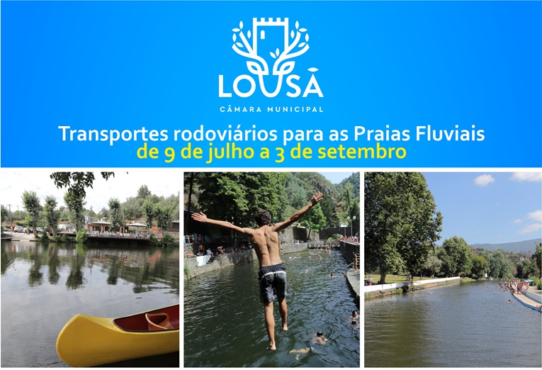 Rádio Regional do Centro: Lousã: Autarquia assegura transporte para os espaços fluviais do concelho