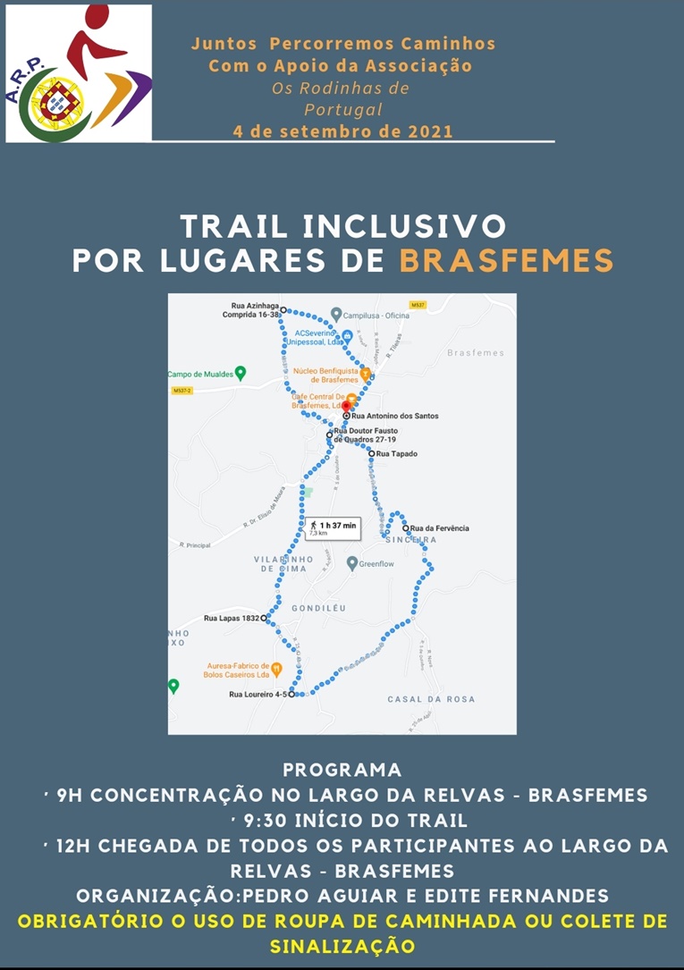 Rádio Regional do Centro: Trail Inclusivo vai percorrer lugares de Brasfemes