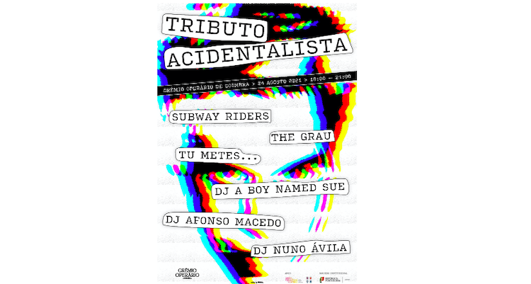 Rádio Regional do Centro: Grémio Operário de Coimbra com Tributo Acidentalista e Cucoma Combo no cartaz