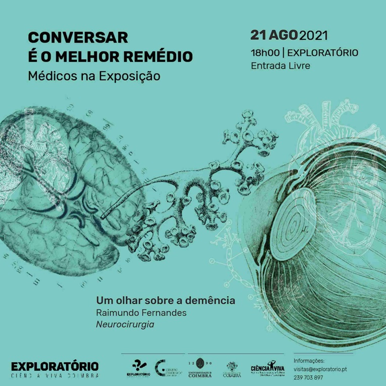Rádio Regional do Centro: Raimundo Fernandes apresenta no Exploratório “um olhar sobre a demência”
