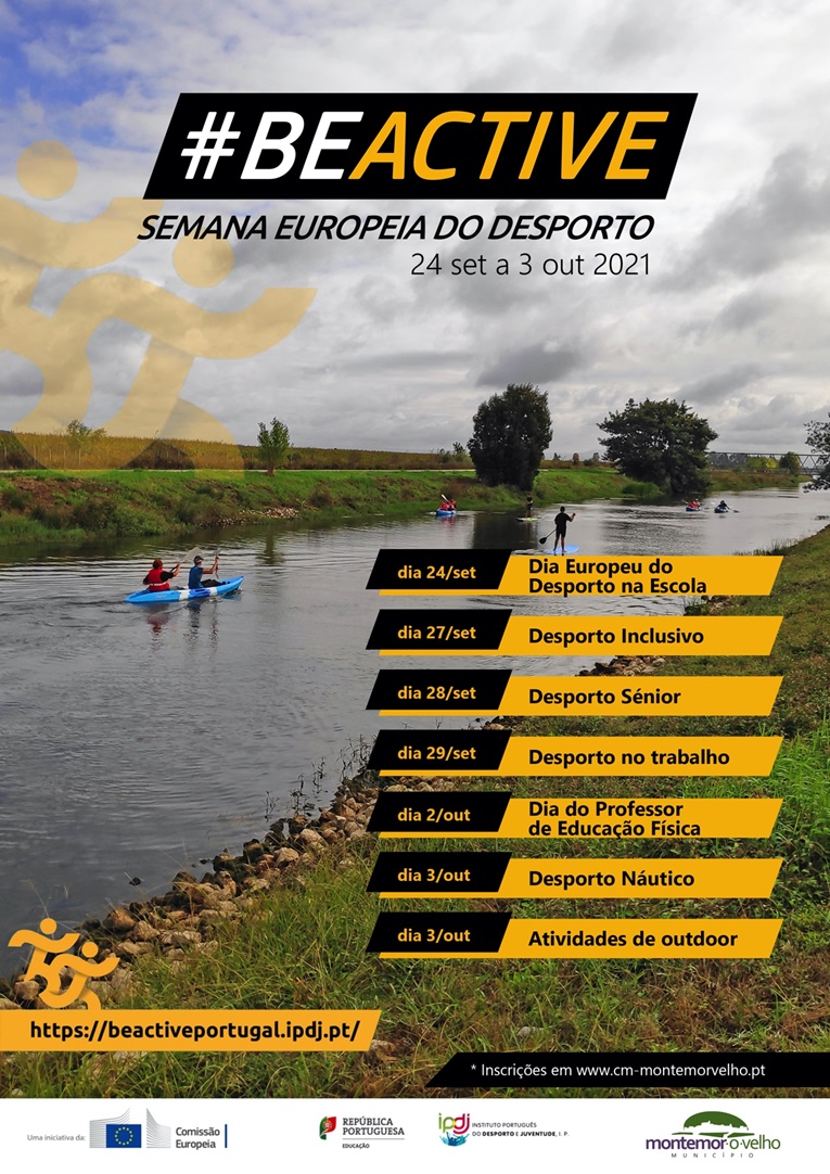 Rádio Regional do Centro: Município de Montemor-o-Velho celebra a Semana Europeia do Desporto