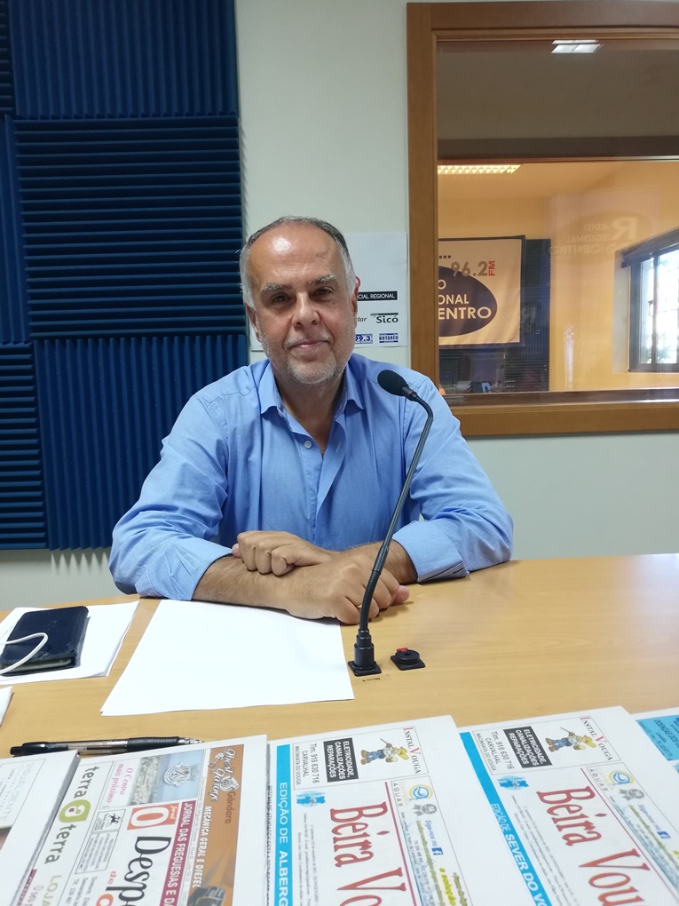 Rádio Regional do Centro: O Jornalista Lino Vinhal entrevista Horácio Pina Prata, presidente da NERC