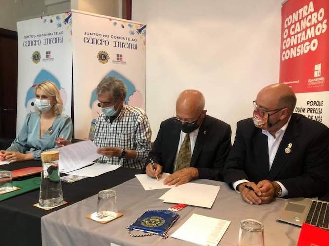 Rádio Regional do Centro: Lions Clubs assinaram protocolo com a LPCC para atribuição de bolsas de investigação