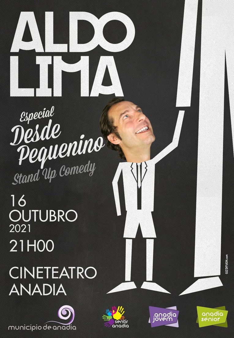 Rádio Regional do Centro: Cineteatro Anadia recebe espectáculo de stand up comedy de Aldo Lima