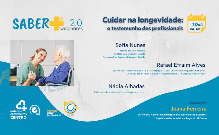 Rádio Regional do Centro: Enfermeiros do Centro organizam webinar “Cuidar na longevidade”