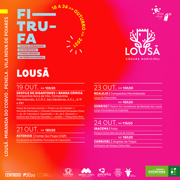 Rádio Regional do Centro: I Festival Internacional de Teatro de Rua e Formas Animadas decorre até 24 de Outubro