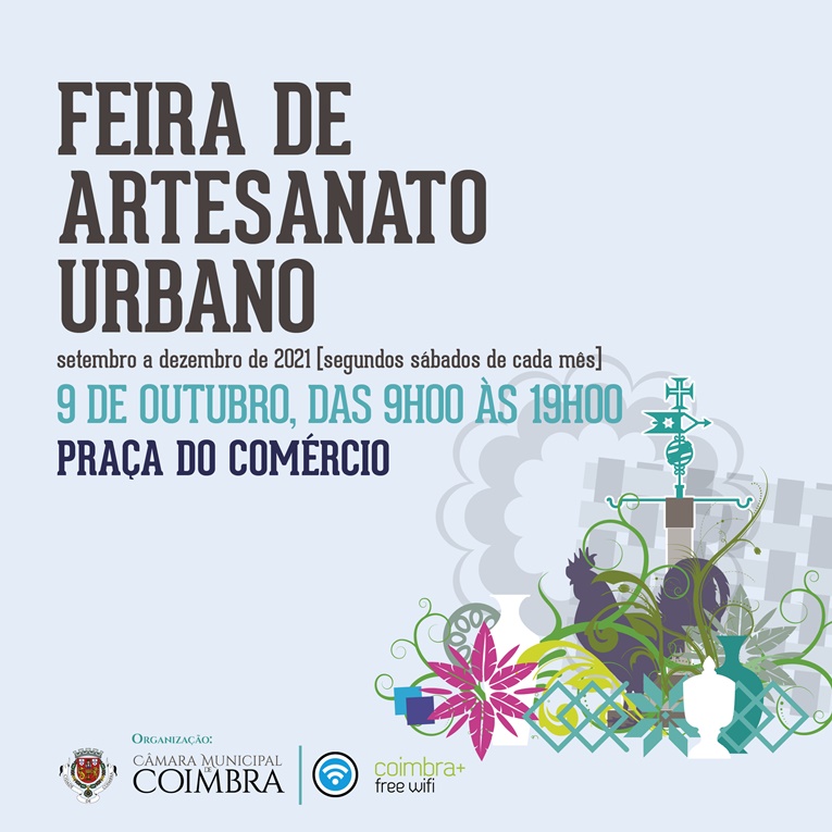 Rádio Regional do Centro: Feira de Artesanato Urbano regressa à Baixa de cidade no próximo sábado