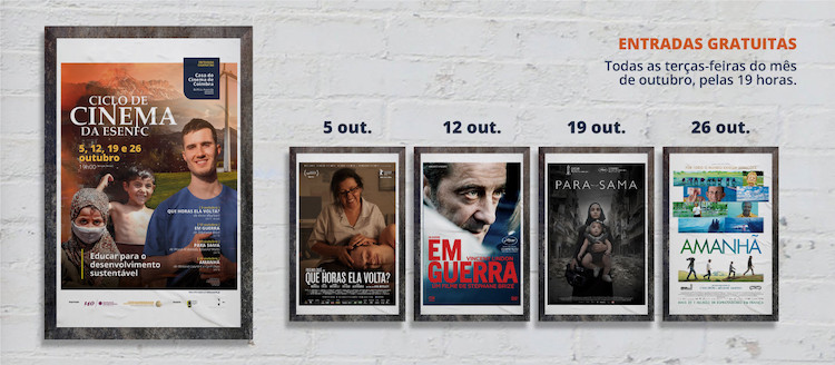 Rádio Regional do Centro: ESEnfC organiza ciclo de cinema “Educar para o desenvolvimento sustentável”