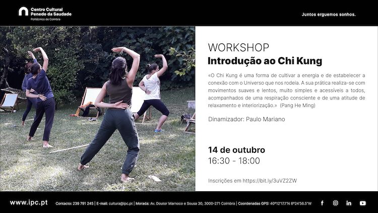 Rádio Regional do Centro: Workshop de Chi Kung no Centro Cultural do Politécnico de Coimbra