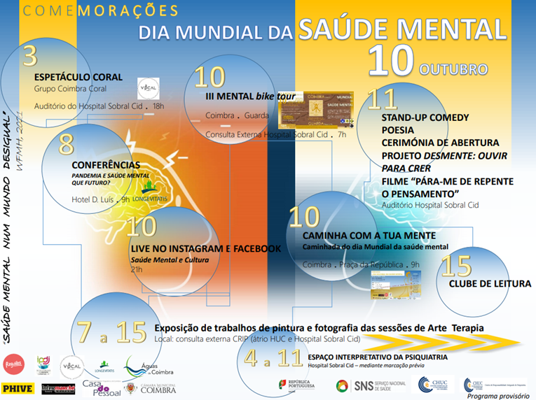 Rádio Regional do Centro: CHUC assinala Dia Mundial da Saúde Mental com diversas iniciativas