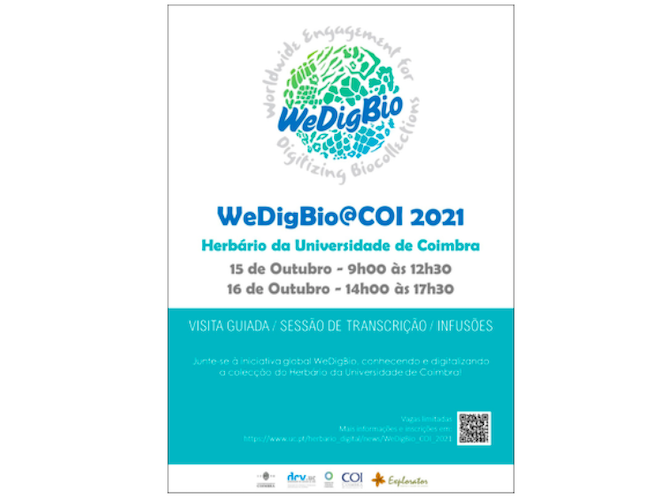 Rádio Regional do Centro: Herbário da UC participa na iniciativa global WeDigBio