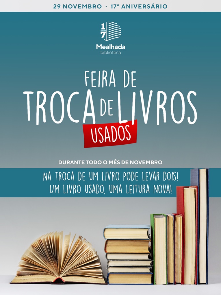 Rádio Regional do Centro: Feira de troca de livros usados assinala 17º aniversário da biblioteca da Mealhada