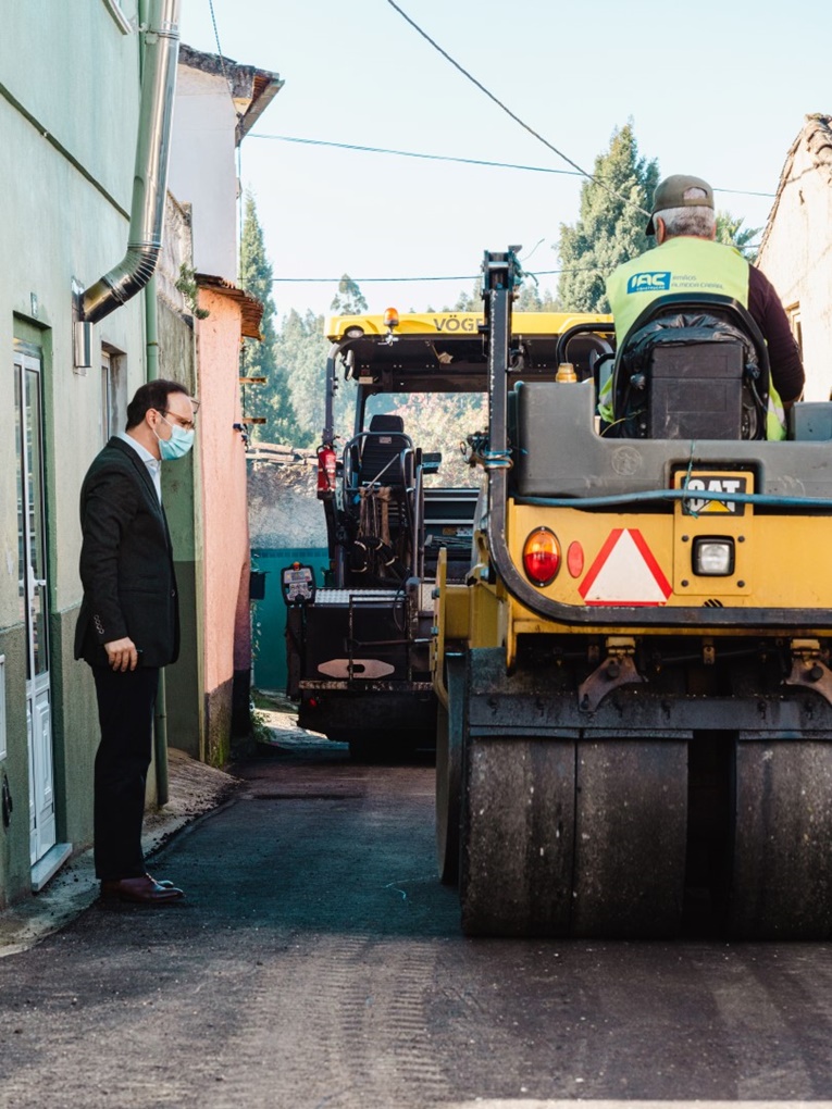 Rádio Regional do Centro: Tábua: Presidente da Câmara Municipal visita obras no Concelho