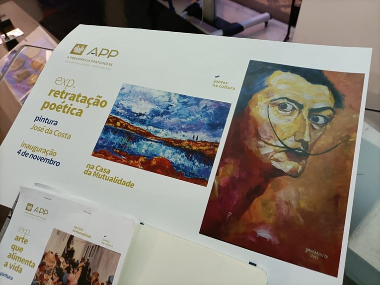 Rádio Regional do Centro: “Retratação Poética” está em exposição na Casa da Mutualidade d’A Previdência Portuguesa
