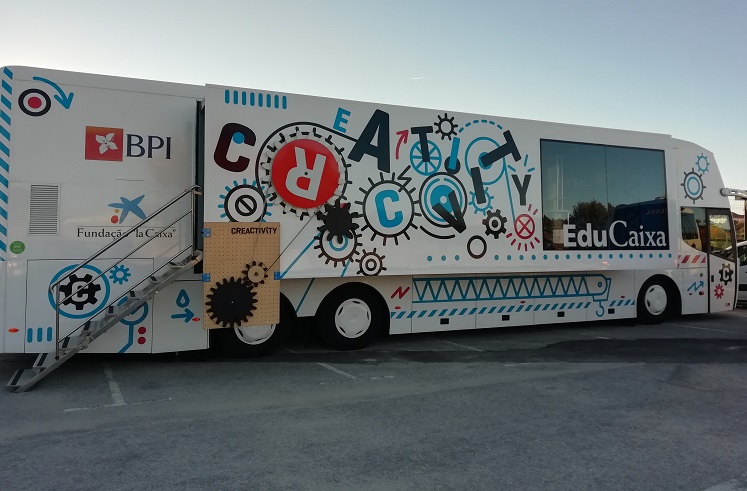Rádio Regional do Centro: Oliveira do Hospital recebeu “Creactivity Bus”