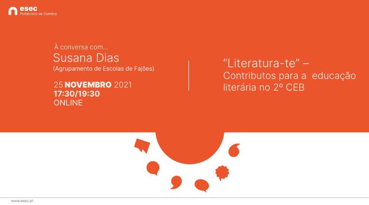 Rádio Regional do Centro: ESEC apresenta Ciclo de Conferências com Susana Dias
