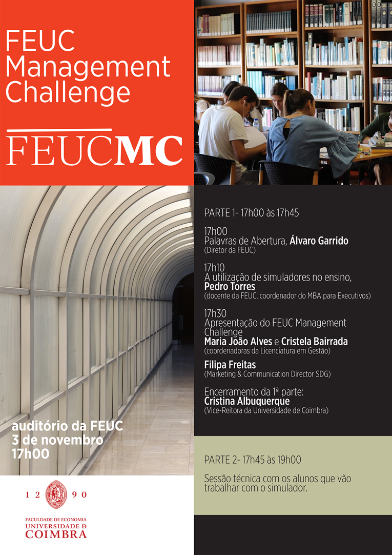 Rádio Regional do Centro: FEUC Management Challenge será apresentado amanhã
