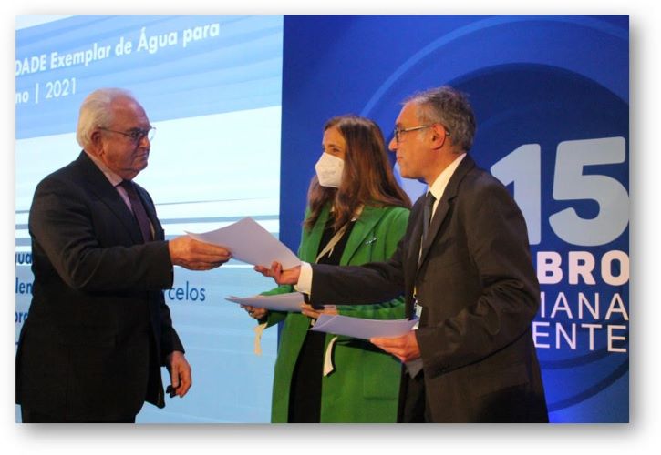 Rádio Regional do Centro: Águas de Coimbra recebeu o Selo de Qualidade Exemplar de Água para Consumo Humano