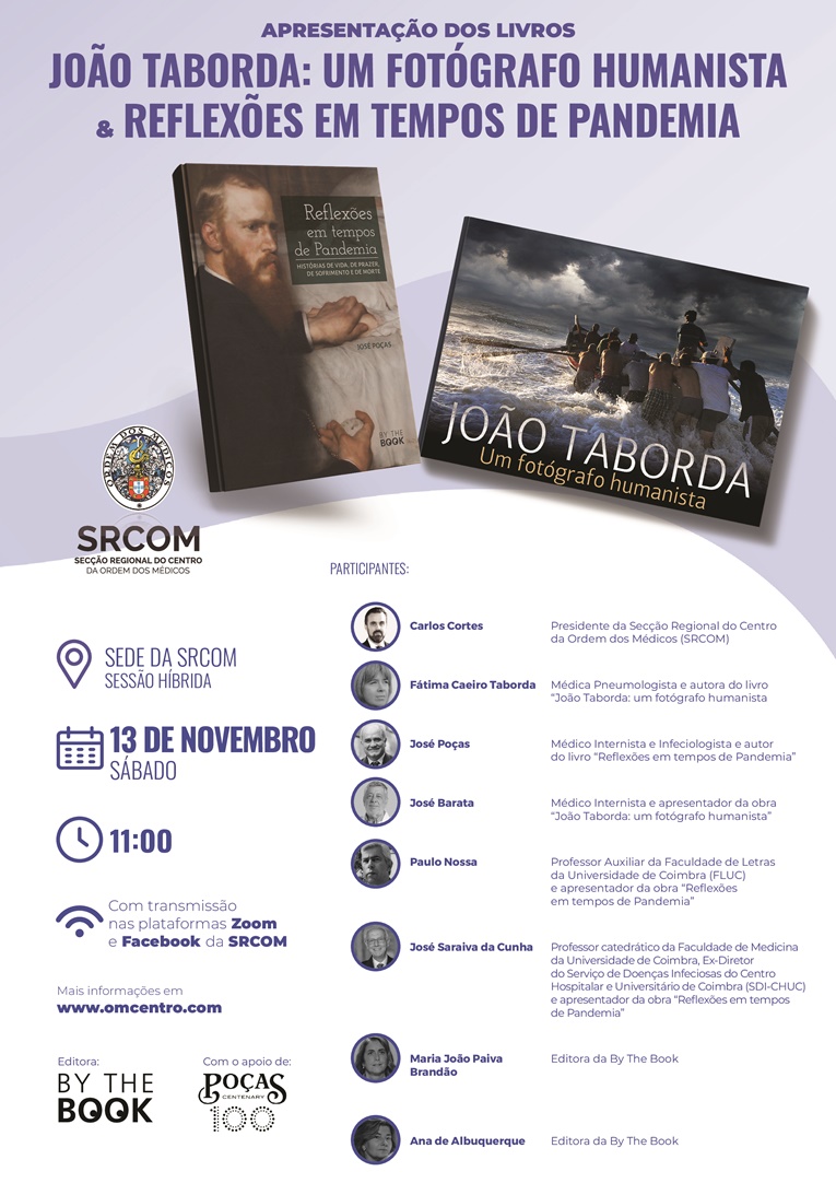 Rádio Regional do Centro: Obras dos médicos João Taborda e de José Poças apresentadas em Coimbra