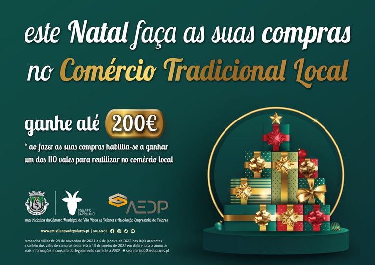 Rádio Regional do Centro: Município de Vila Nova de Poiares e AEDP reeditam Campanha “Natal para Todos 2021″