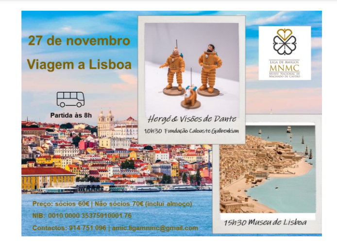Rádio Regional do Centro: Liga dos Amigos do Museu Machado de Castro visita Lisboa