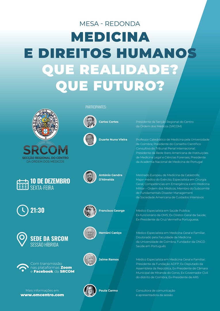 Rádio Regional do Centro: Ordem dos Médicos do Centro associa-se ao Dia Internacional dos Direitos Humanos