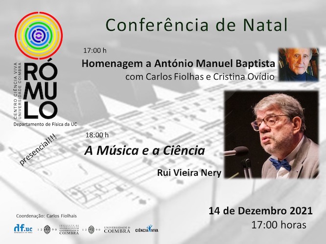Rádio Regional do Centro: Conferência de Natal 2021 no RÓMULO de Coimbra
